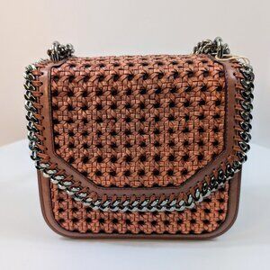 Stella McCartney Light Terracotta Falabella Mini Crossbody Bag